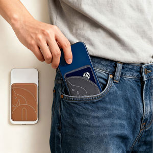 Nuove <span class=keywords><strong>Idee</strong></span> di Prodotti di Tendenza per il Business 2026: Portacarte in Pelle PU con Chiusura Magnetica, Portafoglio per Telefono e Carte di Credito - Product Image 1