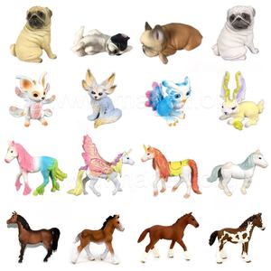 Toptan özel katı PVC köpek hayvanlar oyuncaklar koleksiyonu gerçekçi karasal fil kedi heykelcik plastik malzeme - Product Image 5