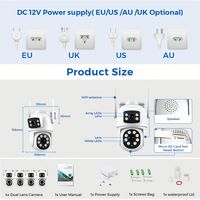 CCTV-Kamerasystem 4K Mit Bewegungssensor Original Powerology Heimsicherheit Festnetz