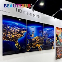 11 "x 14" 1.15mm Longstar Beautysub blanc brillant HD métal imprime haute définition Sublimation aluminium transfert de chaleur impression Photo