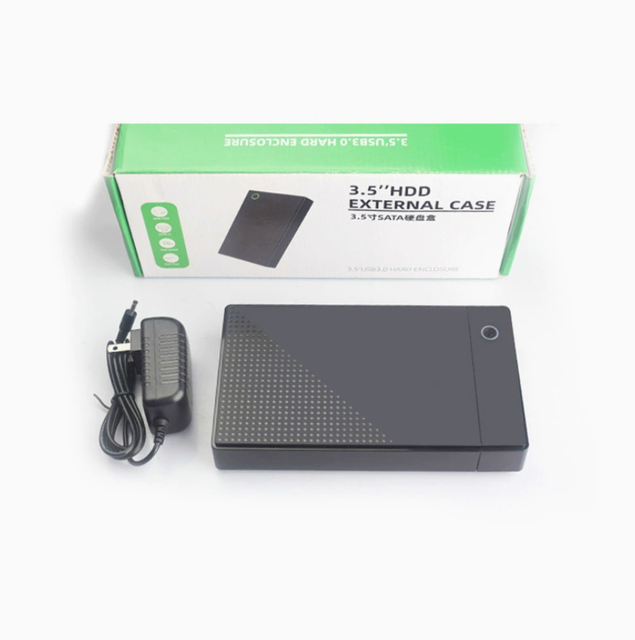 Universal External Hard Drive Enclosure for 3.5"/2.5" Desktop HDDs (USB)
