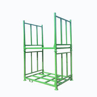 Étagère de stockage de pneus personnalisée en acier robuste multi-niveaux avec revêtement électrostatique en poudre pour protection contre la corrosion, empilable et sur mesure