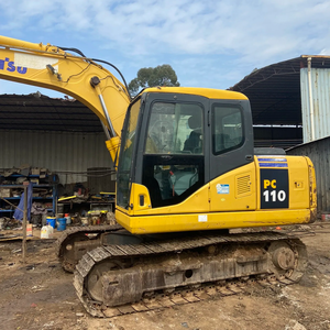 รถขุด Komatsu มือสอง PC110-7ก่อสร้างขนาด11ตันรถขุด PC120-7ใช้ PC110-7 PC120-6 - Product Image 3