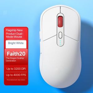 ماوس ألعاب خفيف الوزن ، ماوس مكتب للألعاب <span class=keywords><strong>3</strong></span> وضع AI قابل لإعادة الشحن ماوس لاسلكي للألعاب الكمبيوتر مع إضاءة خلفية RGB - Product Image 5