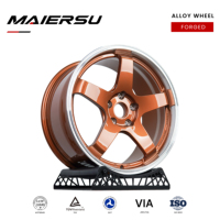 Jantes forgées concaves en alliage T6061 GT 5x112 5x108 5x114.3 5x120 pour Chevrolet Camaro AMG BMW 18 19 20 21 22 23 24 pouces JDM