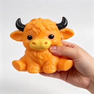 ตุ๊กตาสัตว์ป่าดุนเขาแบบนุ่ม ขายส่ง ของเล่นบีบสัตว์เลี้ยงน่ารัก ขึ้นรูปช้าๆ ของขวัญคลายเครียด - Product Image 4
