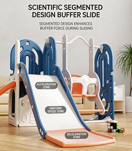 Parcours d'aventure intérieur en boîte, structure d'escalade avec toboggan pour un montage facile <span class=keywords><strong>de</strong></span> défis amusants à la maison - Product Image 4