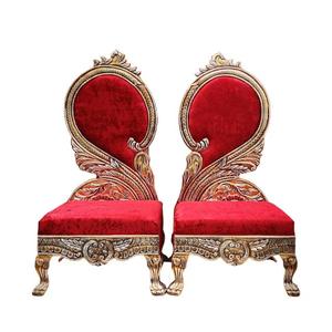 Juego de Sillas Mandap Elegantes y Magníficas para Decoración de Ceremonias de Boda Modernas, Sillas Bajas Impresionantes, Recién Llegadas - Product Image 4