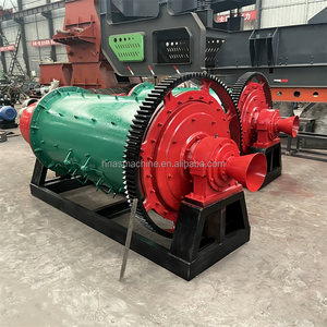Broyeur à boulets industriel écoénergétique pour calcaire et basalte avec moteur AC, boîte de vitesses et roulement - Product Image 1