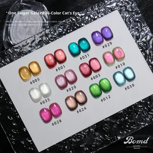 Esmalte de uñas de Gel UV de ojo de gato de etiqueta privada TPO & Hema Free Nagellak LED líquido no tóxico esmalte de Gel de larga duración para salón de uñas - Product Image 2