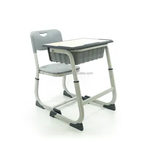 Moderne pas cher confortable formation enfants enfants taille standard de bureau d'école et fabricant de chaise