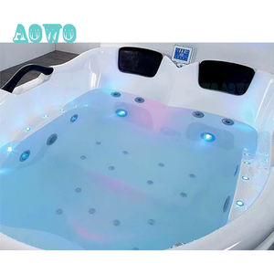 Luxuriöse Badezimmer-Whirlpool-Badewanne für Innen und Außen, 2 Personen, High-End-Jacuzzi, hergestellt in Foshan - Product Image 2