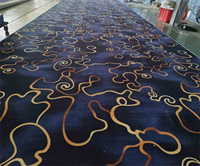 Tapis Axminster personnalisé Tapis de cinéma Hôtel 5 étoiles Zones publiques Chambre à lits jumeaux Chambre King Tapis mur à mur