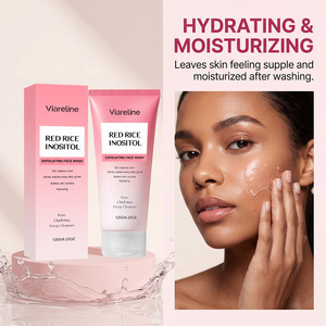 Nettoyant visage exfoliant doux OEM/ODM, nettoyage en profondeur, peau lisse, rafraîchissant, hydratant, soin du visage quotidien - Product Image 6