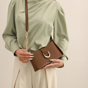 Vente en gros Sacs de messager élégants pour femmes <span class=keywords><strong>sac</strong></span> à bandoulière végétalien en PU <span class=keywords><strong>sac</strong></span> de aisselles en <span class=keywords><strong>cuir</strong></span> pour femmes pour dames - Product Image 5