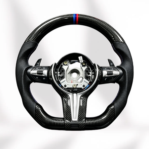 Volante de Fibra de Carbono Personalizado de Fábrica M Design para <span class=keywords><strong>BMW</strong></span> F12 F90 M3 M5 E92 E70 E90 E91 F20 F30 F10 F15 F06 - Product Image 6