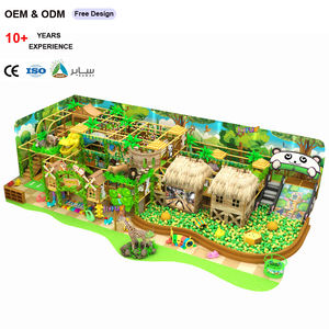 Flyfun Amusement Forest Aire de jeux intérieure avec labyrinthe souple, <span class=keywords><strong>grand</strong></span> toboggan, piscine à balles, <span class=keywords><strong>jeu</strong></span> interactif pour enfants - Product Image 2