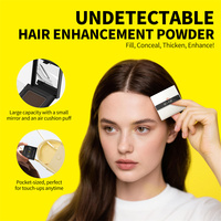 Poudre de fibre de délié marque privée correcteur de racine de cheveux perte de cheveux gris couvrir ombre à cheveux poudre coiffante