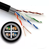 Câble LAN UTP intérieur et extérieur 305m 1000 pieds Cordon de raccordement Cat 6 Câble Ethernet réseau RJ45