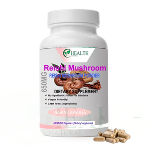 פרטי תווית ganoderma lucidum/lingzhi/<span class=keywords><strong>reishi</strong></span> אדום תמצית קפסולות - Product Image 1