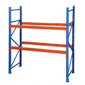 Heavy Duty Storage Shelving 2024 Factory Direct OEM ODM Acceptable Heavy Duty Warehouse Storage Steel Pallet Racking System