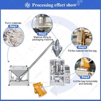 Machine de remplissage automatique de poudre et de dosage de vis pour emballage alimentaire, céréales, épices, protéines en poudre et produits en poudre