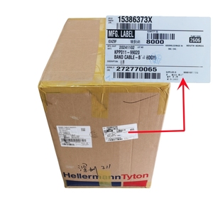 Оригинальный KPP011-99020 с высокой твердостью HB010-07020 EU020-01050 Кабельная Стяжка с серым отверстием - Product Image 1