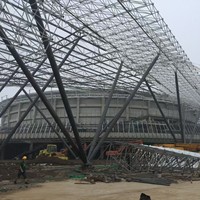 Almacén Prefabricado Ligero y Económico de Estructura de Acero de Diseño Moderno de China y Construcción Metálica de Acero