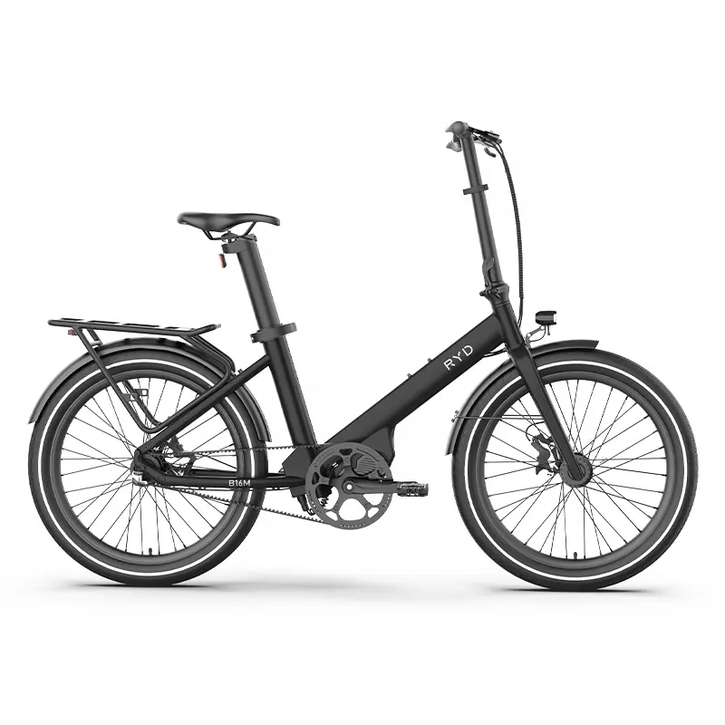 36V 250W 10,5AH Kohlenstoffband Mittellauf-Motor 24 Zoll Elektrofahrrad mit 80km Reichweite Lithiumbatterie City e-Bike