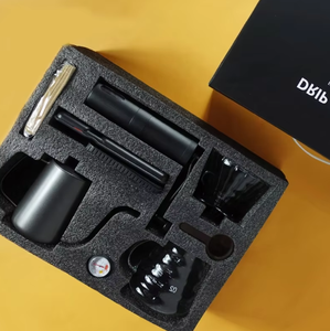 Molinillo de Café de <span class=keywords><strong>Goteo</strong></span>, Cafetera de Cuello de Cisne, Juego de Café de 60 Piezas, Estilo Etíope, Árabe, Turco, Caja de Regalo para Café, Kit de Café - Product Image 3