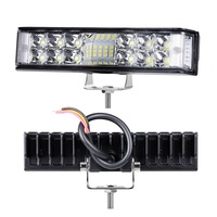 Phare de travail LED pour voiture, feux de jour, antibrouillard, pour véhicules agricoles et d'entretien, 1800LM, projecteur universel super lumineux