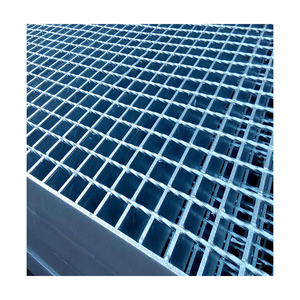 Công nghiệp thép không gỉ Carbon tùy chỉnh kích thước sàn mạ kẽm 6000*1000mm thép cách tử nắp cống - Product Image 1