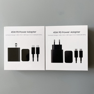 ¡NUEVO! T4510 45W Cable de USB-C QC3.0 9V 3A 5A PD Adaptador de corriente súper rápido Cargador de pared para <span class=keywords><strong>Samsung</strong></span> Flip Z3 <span class=keywords><strong>Z4</strong></span> <span class=keywords><strong>Fold</strong></span> <span class=keywords><strong>Z4</strong></span> - Product Image 5