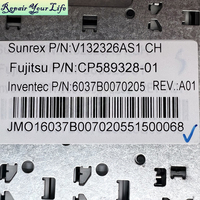 Nouveau clavier d'ordinateur portable noir Version chinoise pour FUJITSU UH552 UH572 U552 U572 clavier CP589328-01 avec cadre Original