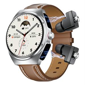 Новые умные часы GT95 <span class=keywords><strong>2</strong></span> в 1 с беспроводными наушниками, фитнес-трекером, напоминаниями о здоровье и сообщениях, звонками по Bluetooth, спортивные умные часы - Product Image 1