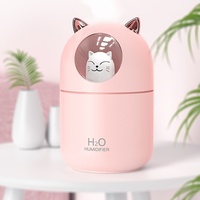 Produits de dropshipping 2025 Diffuseur d'huiles essentielles portable mignon en forme de chat pour la pièce, diffuseur d'air pour voiture, mini humidificateur