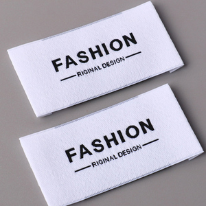 Phong Cách Mới Tùy Chỉnh Quần Áo In Ấn Tag Nhãn Hiệu Satin Vải Quần Áo Nhãn Với Logo Của Bạn - Product Image 2