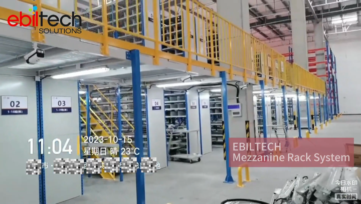 Multi-Level Mezzanine Floor Racking System - Steel Storage Solutions ...