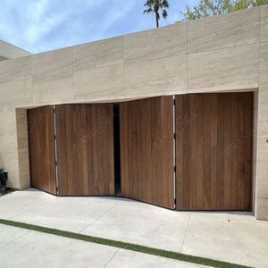 Puertas de <span class=keywords><strong>Garaje</strong></span> Plegables Automáticas Inteligentes y Modernas, <span class=keywords><strong>Puerta</strong></span> de <span class=keywords><strong>Garaje</strong></span> Plegable de Aluminio y Vidrio Eléctrica con <span class=keywords><strong>Motor</strong></span> Lateral - Product Image 6