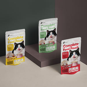 Snacks para Mascotas al por Mayor, Crema de Salmón, Pollo y Atún de 85g, Snacks para Gatos, Comida Húmeda para Gatos, Puré para Gatos, Snacks Líquidos para Gatos - Product Image 1