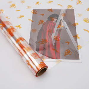 Rouleau transparent imprimé 40cm <span class=keywords><strong>X</strong></span> 30m Emballage élégant <span class=keywords><strong>Halloween</strong></span> pour bouquets et cadeaux - Product Image 4