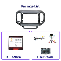 Meihua gros voiture Android Radio navigateur cadre pour 9 pouces FIAT TORO 2016-2019 Kit tableau de bord Fascia panneau