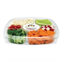 Hoge capaciteit PP PET multi-compartiment voedselbak cake salade doos plastic thermoformmachine