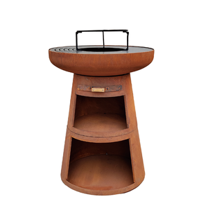 Nouveau design pas de fête d'assemblage, pique-nique Patio Fire Pit Table Log Bbq <span class=keywords><strong>Plancha</strong></span> - Product Image 3