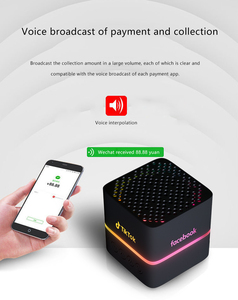 Răng loa không dây miễn phí tùy chỉnh cho biểu tượng ngoài trời LED ánh sáng Cube loa siêu trầm HIFI chất lượng âm thanh màu xanh pin <span class=keywords><strong>mini</strong></span> nhựa CE - Product Image 5