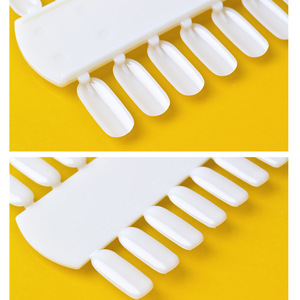 Atacado <span class=keywords><strong>Nail</strong></span> Art Paleta Cor Gráfico 36 Dicas Gel Polonês Prática <span class=keywords><strong>Color</strong></span> Display Swatch Card - Product Image 5