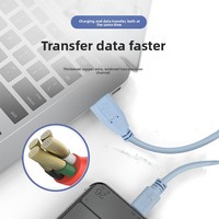 Câble de signalisation de console de contrôle industriel USB-A 5 broches avec conducteur en cuivre mini (Modèle Cab-Console-USB)