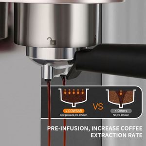 20 Bar Professional Expresso Coffee Maker Personal Espresso Coffee <b>Machine</b> for Home Use - Product Image 5
