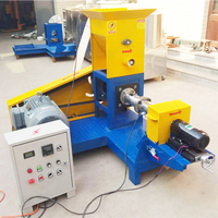 Nouvelle machine à granulés d'aliments pour poissons, extrudeuse flottante pour poulets et porcs, production de 150 kg/h, 380V