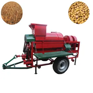 High Quality soya beans sheller machine beans harvester and threshing machine